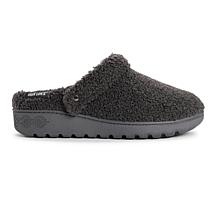 MUK LUKS Women's Quianna Lara - Dark Grey Curly Shearling
