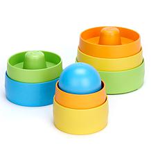 My First Stacker by Green Toys - 8 Colorful Nesting Pieces