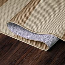 My Magic Carpet 5'x7' Jute Anika Striped Washable Rug