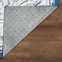 My Magic Carpet Aubusson Washable Area Rug 5'x7'