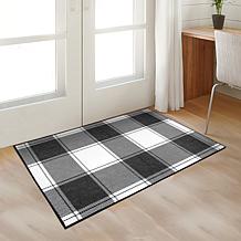 My Magic Carpet Buffalo Plaid Washable Area Rug 3'x5'
