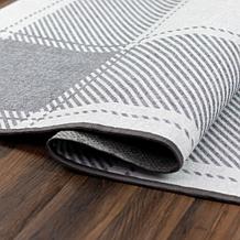 My Magic Carpet Buffalo Plaid Washable Area Rug 3'x5'