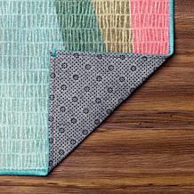 My Magic Carpet Cove Green Washable Area Rug 3'x5'