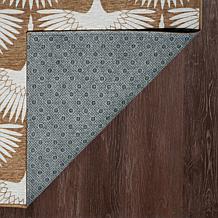 My Magic Carpet Genevieve Gorder Collection Flock Camel 5'x7' Rug