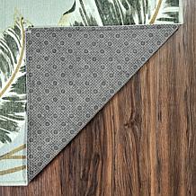 My Magic Carpet Genevieve Gorder Hojas Cubanas Mint 5'x7' Rug