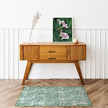 My Magic Carpet Kalini Floral Washable Area Rug 3'x5'