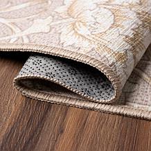 My Magic Carpet Kalini Floral Washable Area Rug 5'x7'