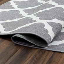 My Magic Carpet Moroccan Trellis Washable Area Rug 5'x7'