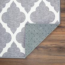 My Magic Carpet Moroccan Trellis Washable Runner Rug 2.5'x7'