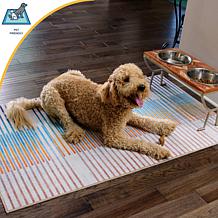 My Magic Carpet Parviz Grey Washable Area Rug 3'x5'