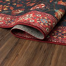 My Magic Carpet Ramage Washable Round Area Rug 6'