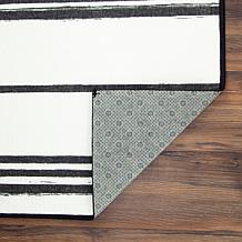 My Magic Carpet Stripe Washable Area Rug 5'x7'