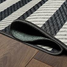 My Magic Carpet Tratti Offset Stripe Washable Rug 5'x7'
