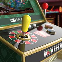 MyArcade Classic Casino Arcade and Pocket Player Bundle