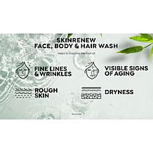 Nakery Beauty 1-Liter 2-pack Enchanted Lilac Body, Face & Hair Wash