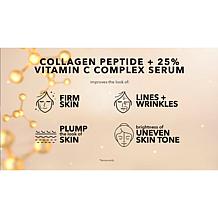 Nakery Beauty 2-pack Collagen Peptide & 25% Vitamin C Complex Serum