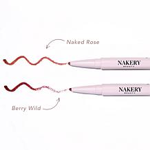 Nakery Beauty PLUMParadise Naked Rose Dual-Ended Lipstick & Liner