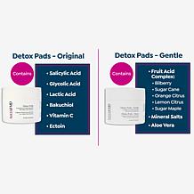 NassifMD Detox Pad Trio with Face Mask & Eye Patch Set Auto-Ship®