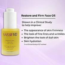 NassifMD Restore & Firm Face Oil with CoQ10