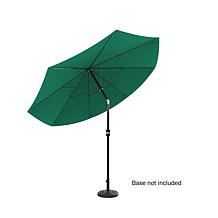 Nature Spring 10' Patio Umbrella with Auto Tilt & Easy Crank - Green