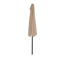 Nature Spring 9' Half-Canopy Patio Umbrella - Sand
