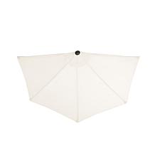 Nature Spring 9' Half-Canopy Patio Umbrella - Tan