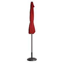 Nature Spring 9' Patio Auto Tilt Umbrella - Red