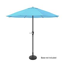 Nature Spring 9' Patio Umbrella with Easy Crank - Blue