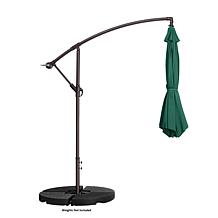Nature Spring Offset Swivel Patio Umbrella - Green