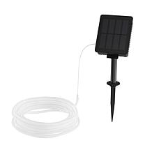 Nature Spring Outdoor 100 LED Solar Rope Light with 8 Modes