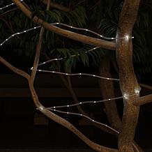 Nature Spring Outdoor 100 LED Solar Rope Light with 8 Modes