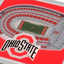 NCAA Ohio State Buckeyes 3-D Stadium Views Coaster Set