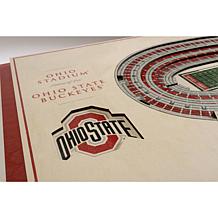 NCAA Ohio State Buckeyes StadiumViews 3-D Wall Art - Ohio Stadium