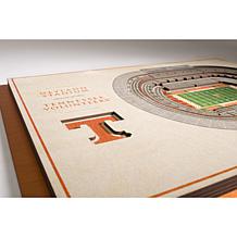 NCAA Tennessee Volunteers StadiumViews 3-D Wall Art - Neyland Stadium 