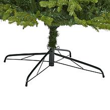Nearly Natural 10’ Belgium Fir Christmas Tree w/ 1050 Clear LED Lights