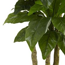 Nearly Natural 5 ft. UV Resistant Bird Nest Indoor/Outdoor Tree