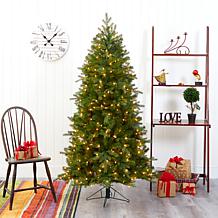 Nearly Natural 6 Ft. Vienna Fir Christmas Tree with 400 Lights