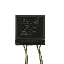 Nearly Natural 6' Green Pencil Christmas Tree with 150 LED Lights