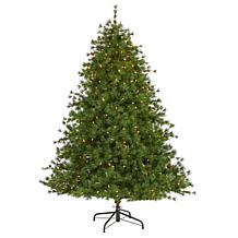 Nearly Natural 7 Ft. Mountain Pine Christmas Tree with 450 Lights
