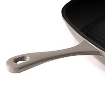 Neo 11" Cast Iron Square Grill Pan, Oyster