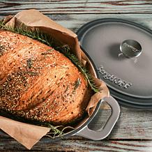 Neo Enameled Cast Iron 11.5" Oval Dutch Oven 5qt, Oyster