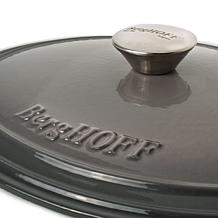 Neo Enameled Cast Iron 11.5" Oval Dutch Oven 5qt, Oyster