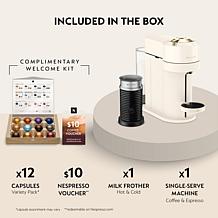 Nespresso Vertuo Next Coffee & Espresso Maker with Aeroccino3