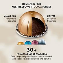Nespresso Vertuo POP+ Deluxe Machine with Coffee Pods and Voucher