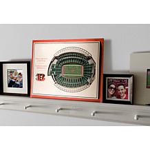 NFL Cincinnati Bengals StadiumViews 3-D Wall Art - Paul Brown Stadium