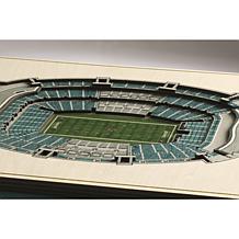 NFL Jacksonville Jaguars StadiumViews 3-D Wall Art - TIAA Bank Field 