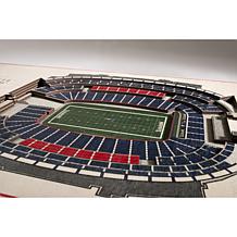 NFL New England Patriots StadiumViews 3-D Wall Art - Gillette Stadium 