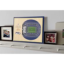 NFL Seattle Seahawks StadiumViews 3-D Wall Art - Century Link Field