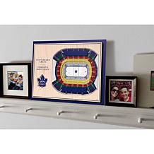 NHL Toronto Maple Leafs StadiumViews 3-D Wall Art - Scotiabank Arena 