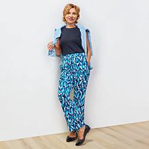 Nina Leonard 2-pack Straight Leg Pant with Pockets
